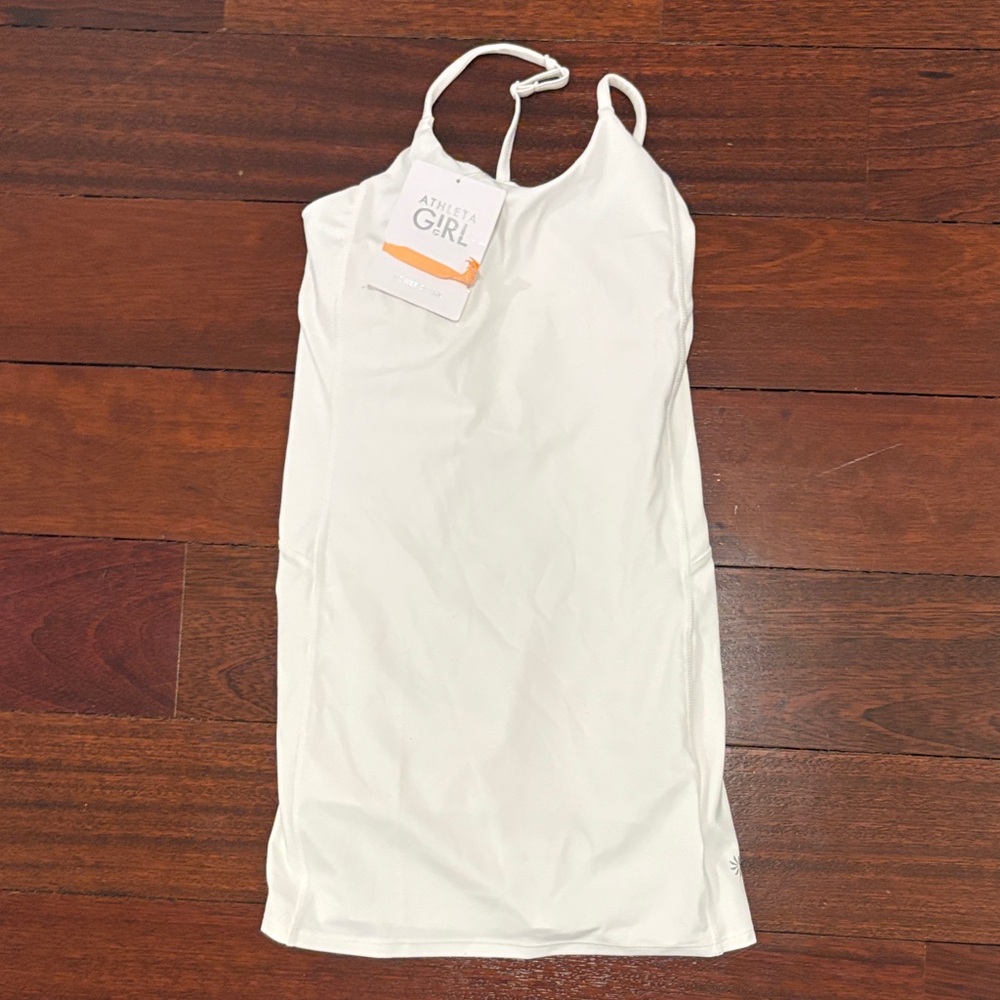 White Athleta Girl Dress